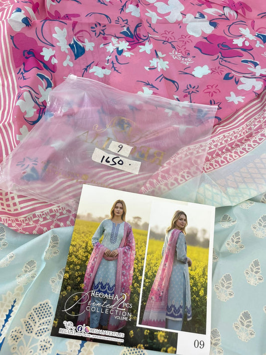 REGALIA LAWN SHIRT DUPATTA 2PC