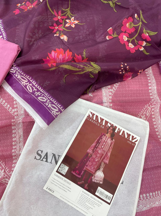 SANA SAFINAZ LAWN 3PC