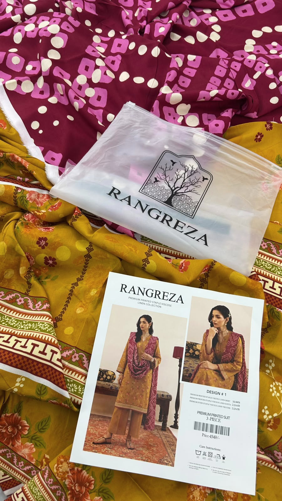 RANGREZA VISCOSE 3 PC