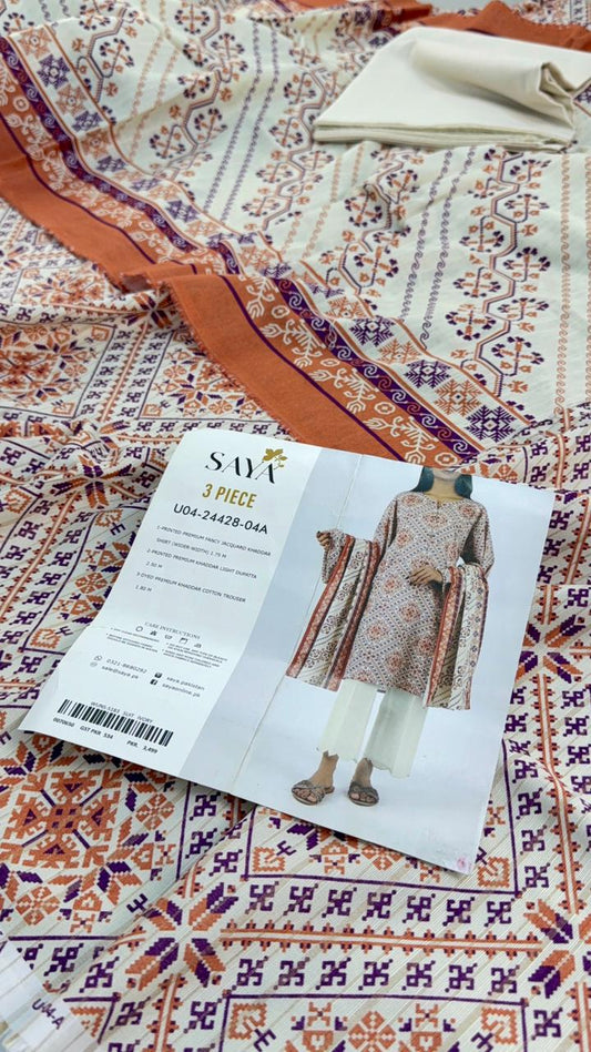 SAYA KHADDAR 3 PC