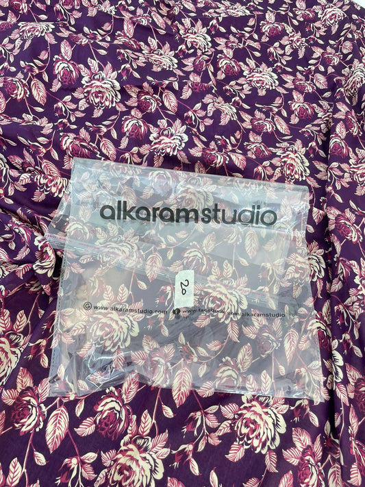 ALKARAM 2 PC SHIRT TROUSER ALLOVER
