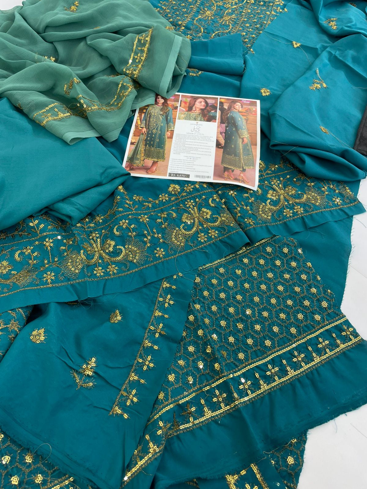 ASIM JOFA  LUXURY 3 PC