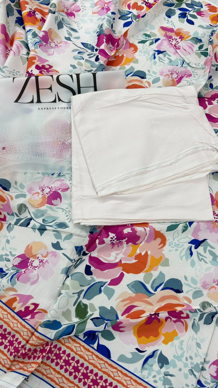 ZESH VISCOSE 2 PC SHIRT TROUSER