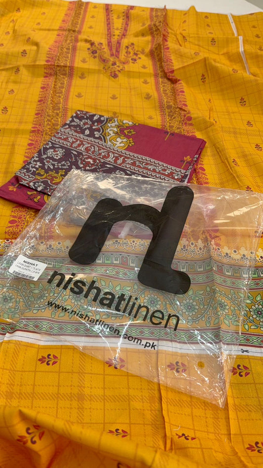 NISHAT 2PC SHIRT DUPATTA