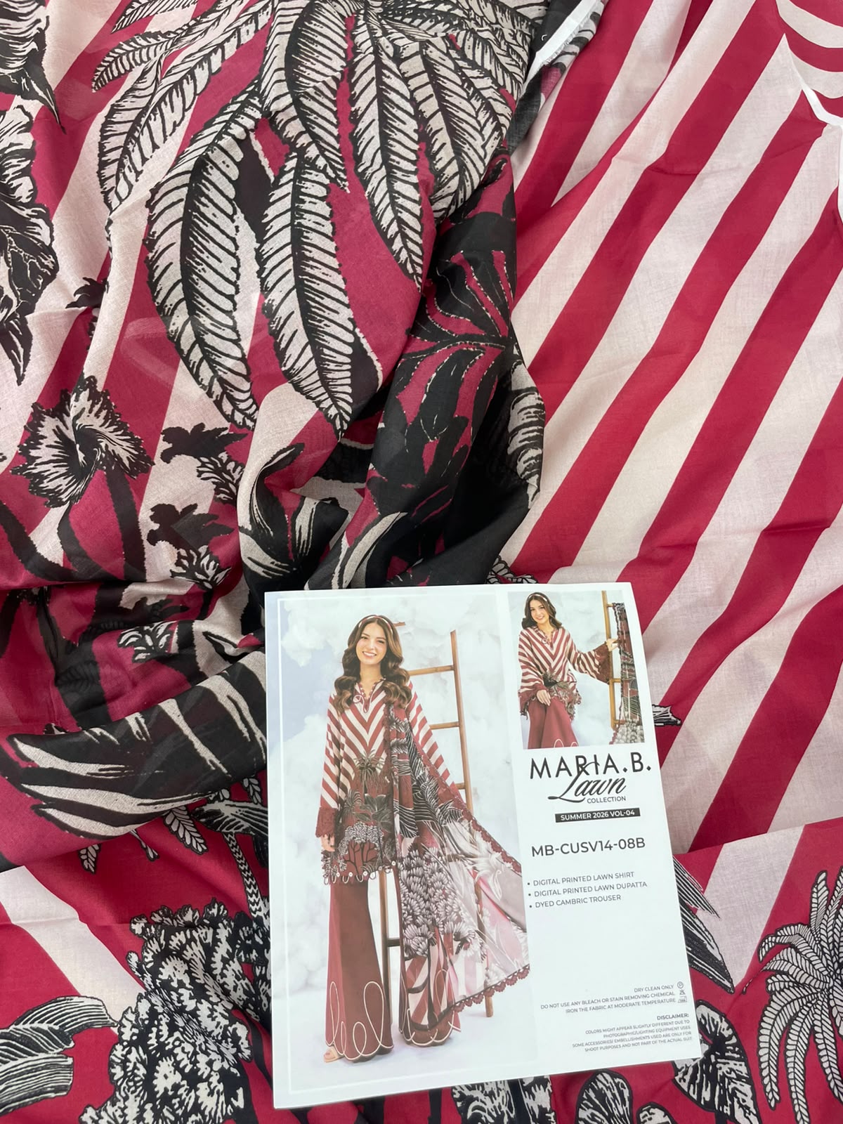 MARIA B LAWN 3 PC