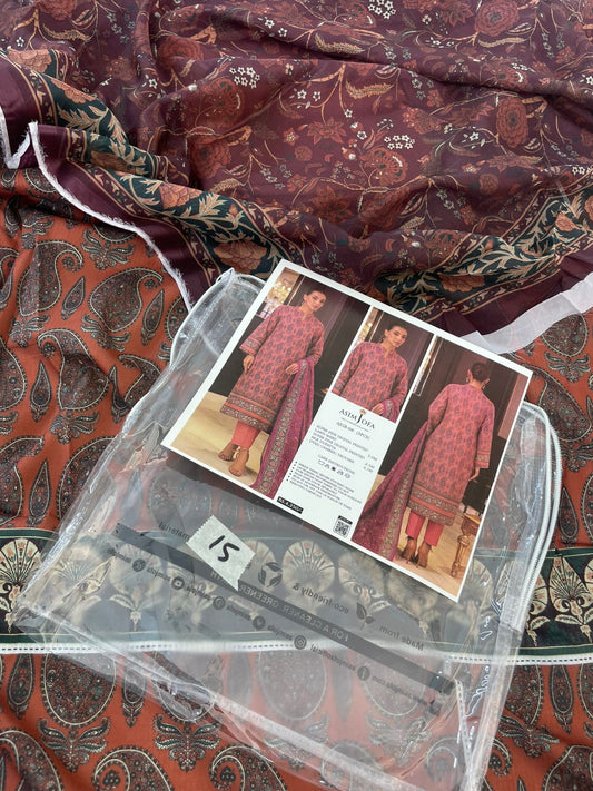 ASIMJOFA LAWN 3 PC