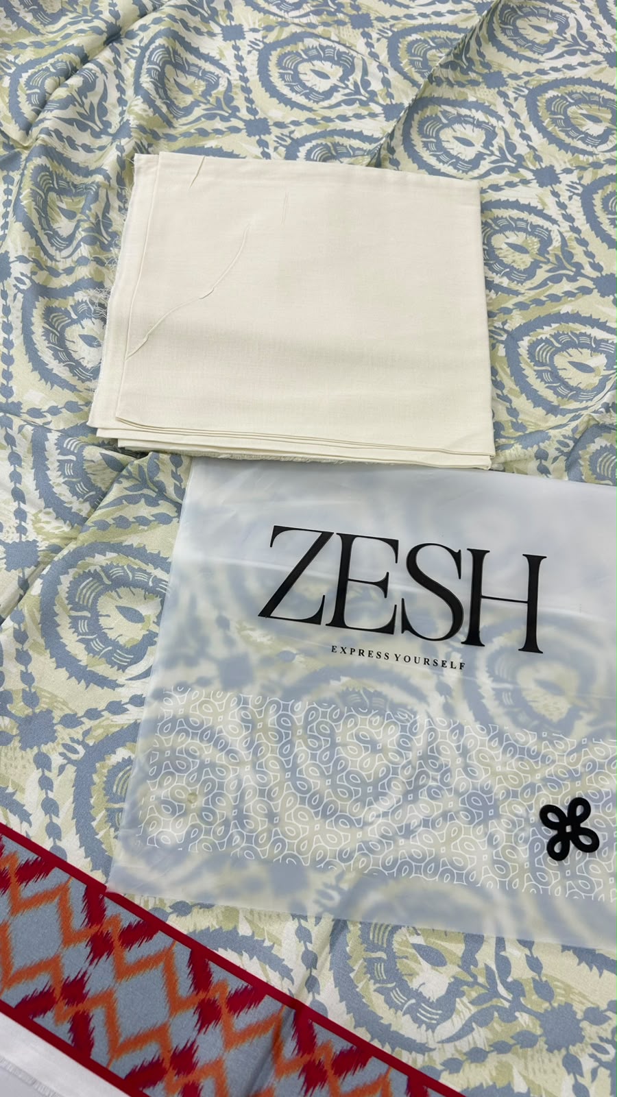 ZESH VISCOSE 2 PC SHIRT TROUSER