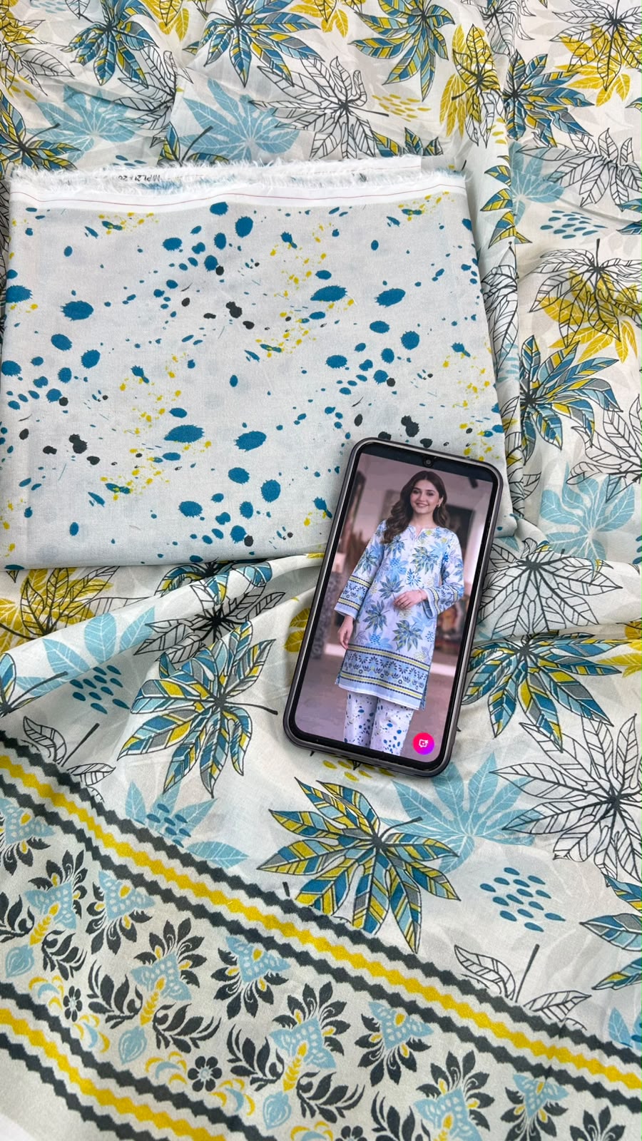 ZESH 2 PC LAWN SHIRT TROUSER