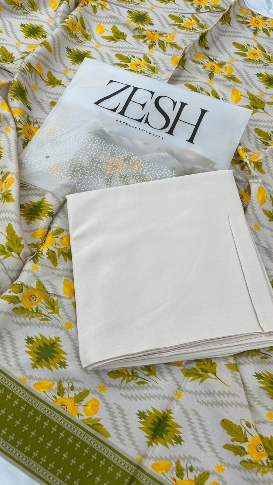 ZESH VISCOSE 2 PC SHIRT TROUSER