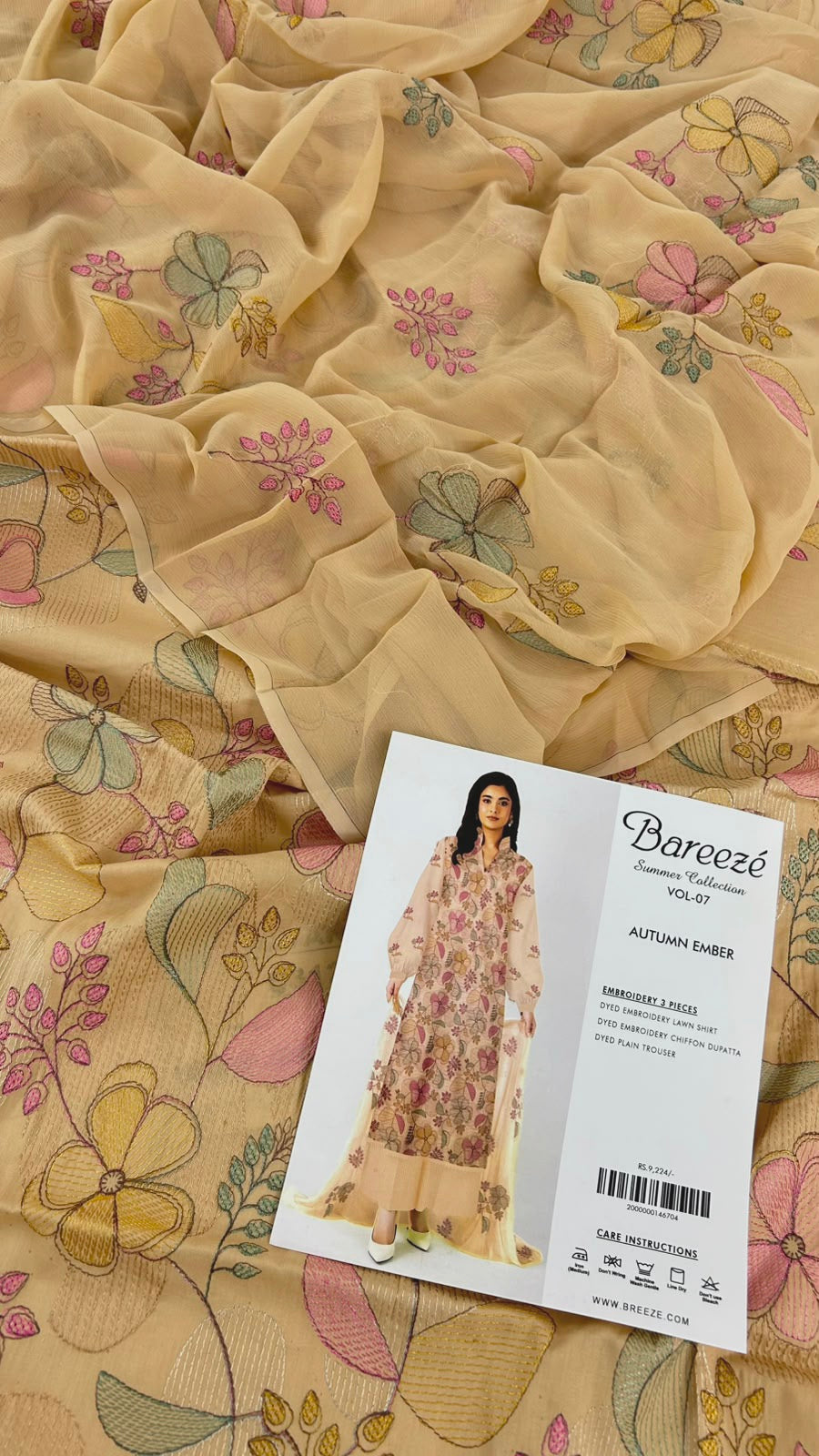 BAREEZE EMB 3 PC