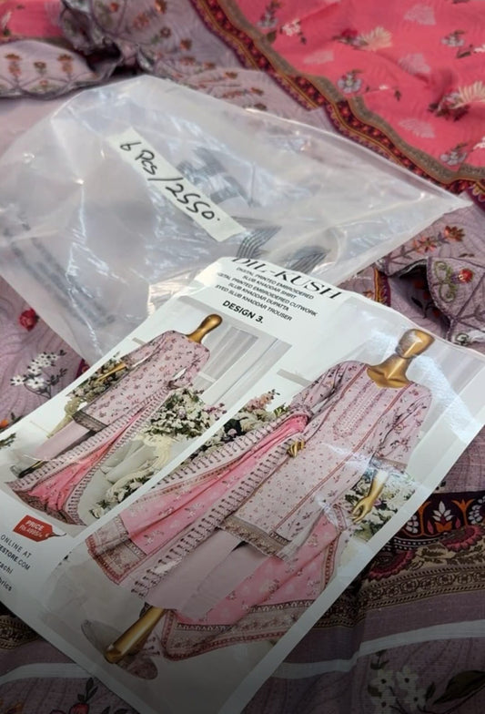 KHADDAR EMB 3 PC