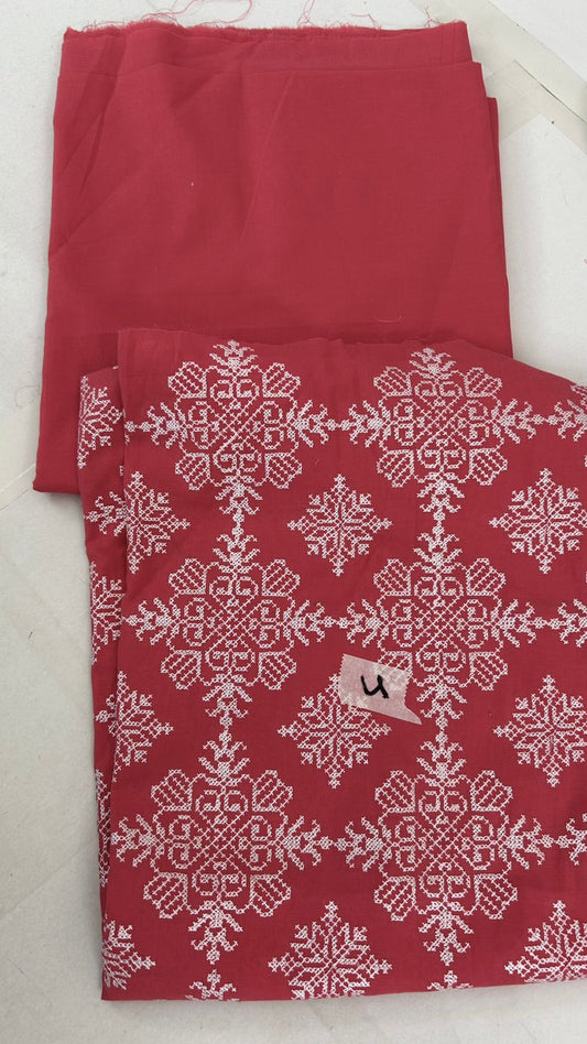 BAREEZE EMB 2PC SHIRT TROUSER