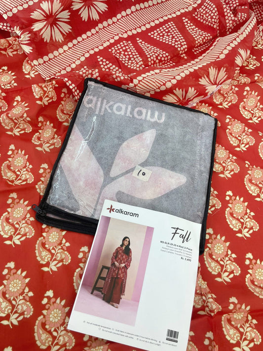 ALKARAM LAWN 3 PC