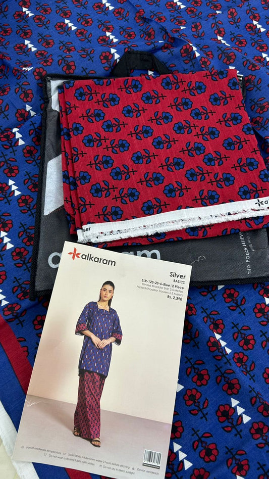 ALKARAM KHADDAR 2 PC SHIRT TROUSER