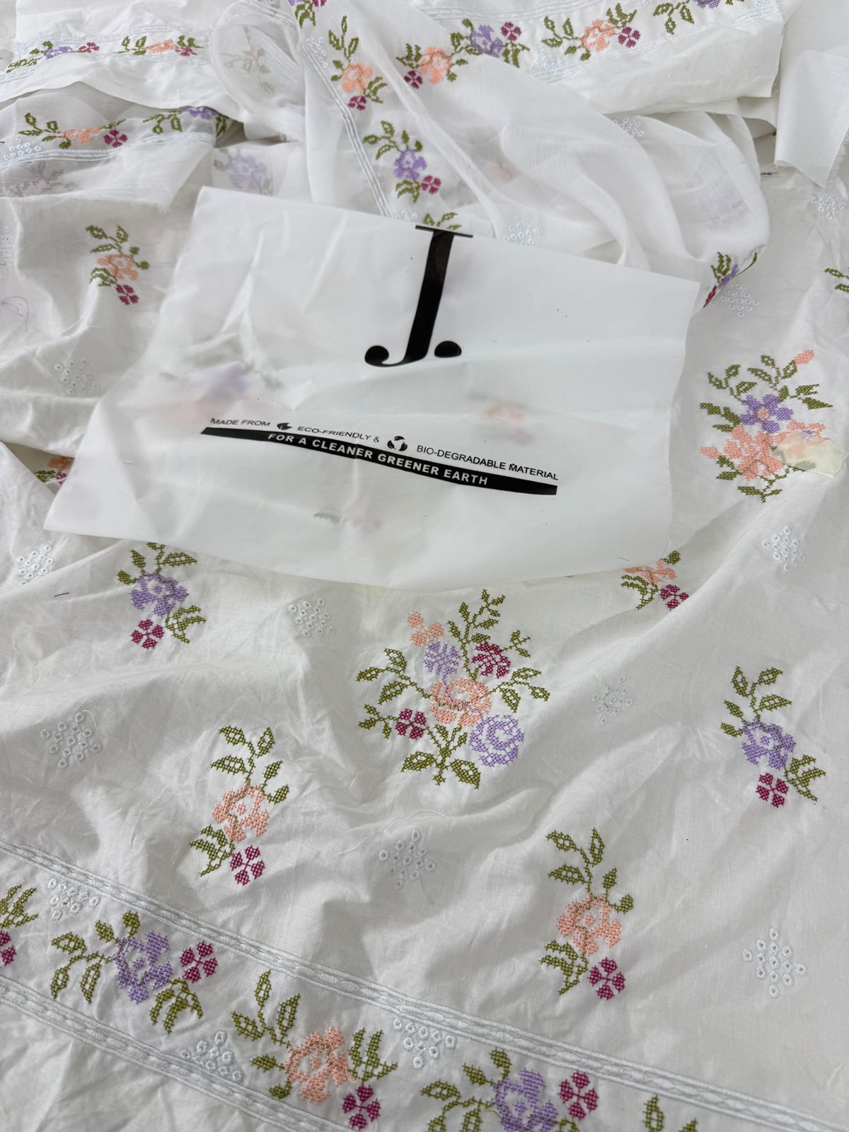 J. BFRESH LUXURY 2 PC EMB SHIRT DUPATTA