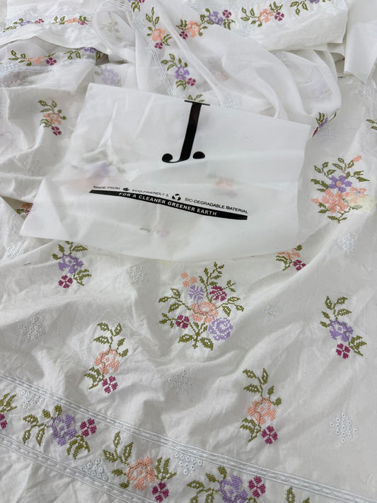 J. BFRESH LUXURY 2 PC EMB SHIRT DUPATTA